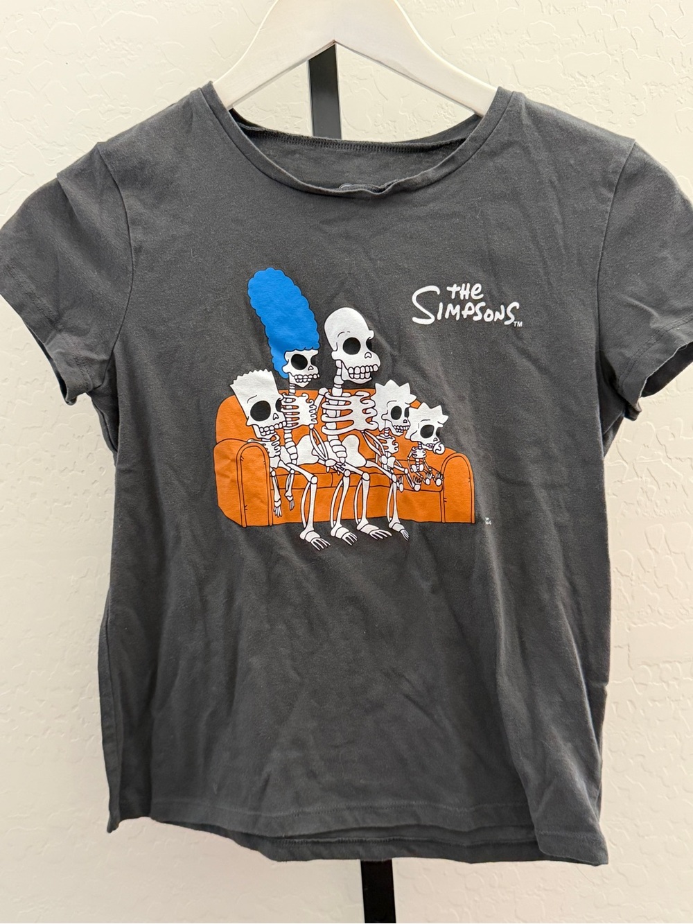 The Simpsons Skeletal Family Graphic Tee Halloween